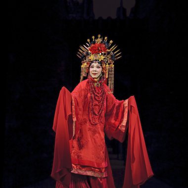 oldukça Çince Geleneksel opera oyuncu tiyatro kostüm