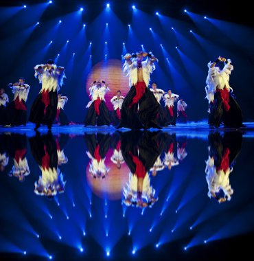 Çin etnik dans yi milliyet