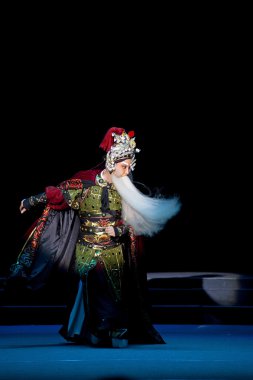 Çince Geleneksel opera aktör tiyatro kostüm