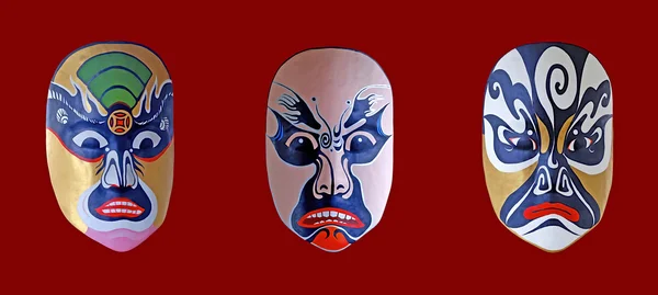 中国語のオペラのマスク — ストック写真
