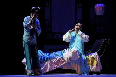 Çin yue opera sanatçısı