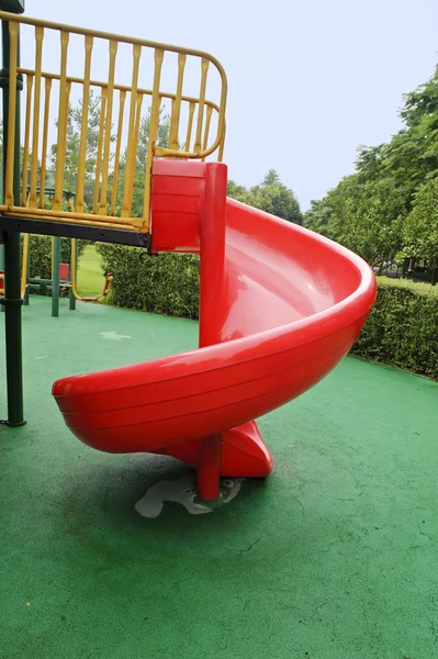 Colorful children's play equipment — Stock Photo, Image