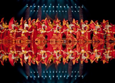 Çin etnik dans yi milliyet