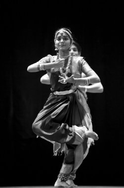 Hint bharatanatyam dansçı