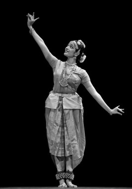 Hint bharatanatyam dansçı