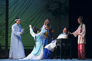 Çin yue opera sanatçısı