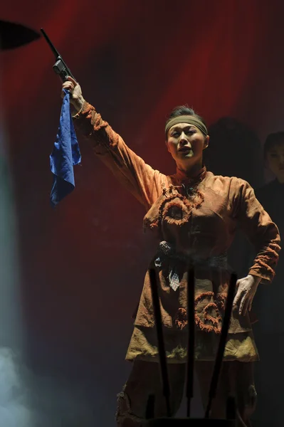 Chinese Ping opera performer — Stock Photo, Image