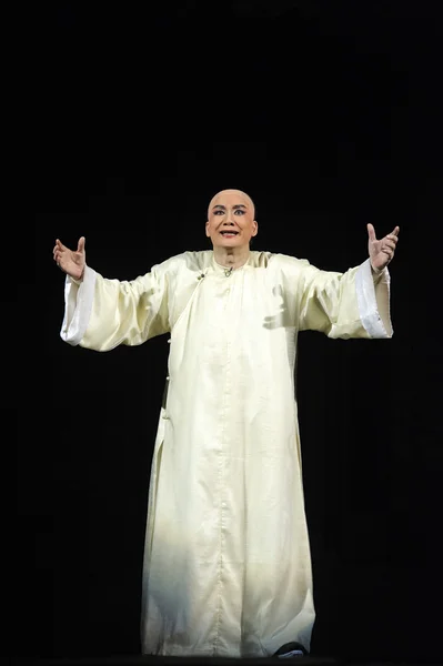 Chinese traditional opera actor with theatrical costume — Stock Photo, Image