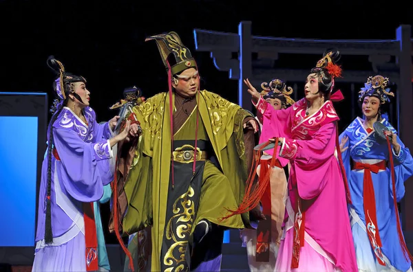 Chinesischer Gaojia-Opernsänger — Stockfoto