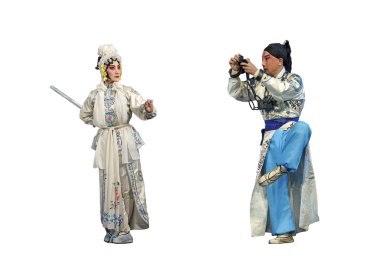 Çin Hui opera sanatçısı