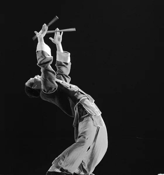 Chinese folk solo dance — Stock Photo, Image