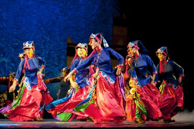 Tibet etnik dans