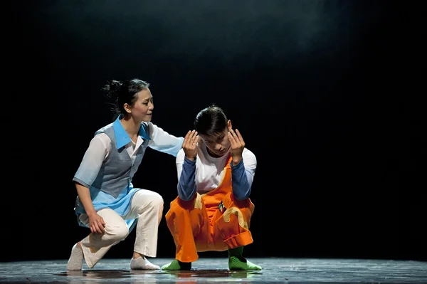 Танцоры Китая — стоковое фото