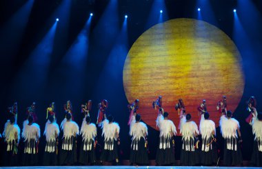 Çin etnik dans yi milliyet