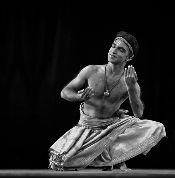 Indiase bharatanatyam danser — Stockfoto