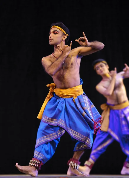 India BharataNatyam bailarina — Foto de Stock