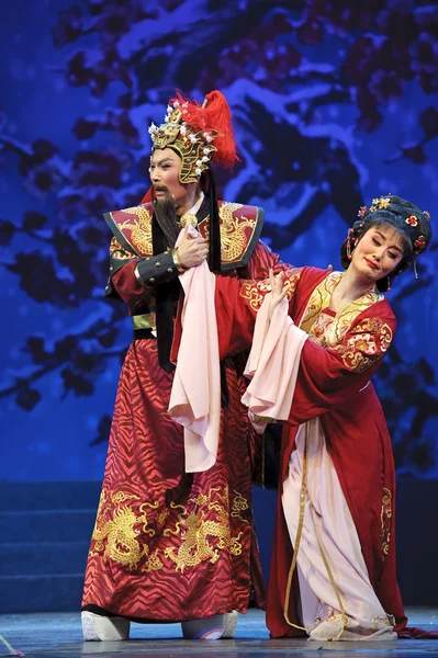 Çince Geleneksel opera aktör tiyatro kostüm 