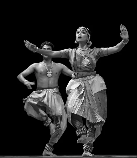 인도 Bharatanatyam 댄서 — 스톡 사진