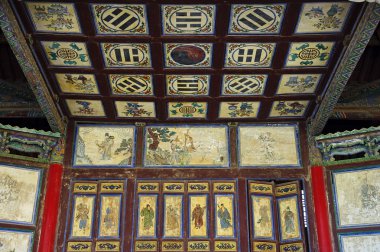 Çince Geleneksel Tiyatro sahne dekorasyon