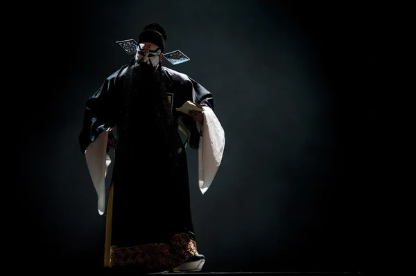 Kínai hagyományos opera színész, színházi jelmez — Stock Fotó