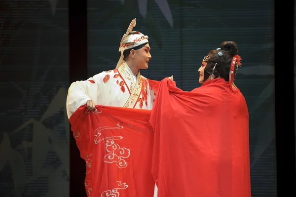 Chiński Sichuan opera wykonawca — Zdjęcie stockowe