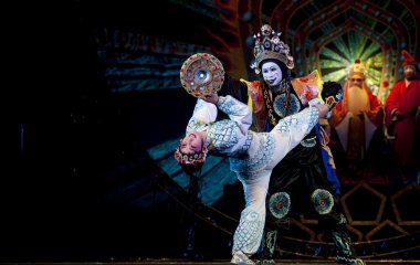 oldukça Çince Geleneksel opera oyuncu tiyatro kostüm