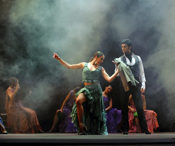 Tancerka flamenco — Zdjęcie stockowe