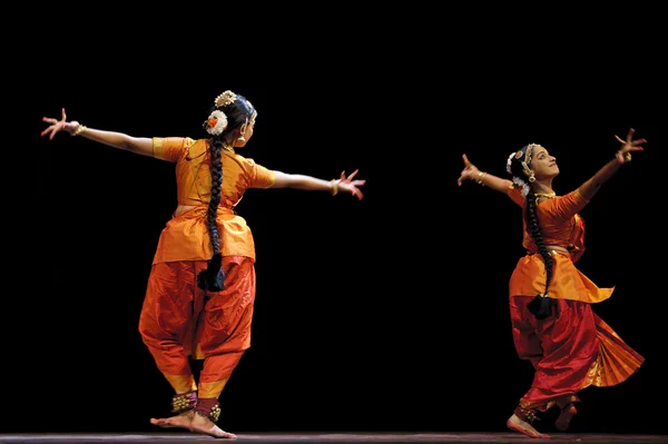 India BharataNatyam bailarina — Foto de Stock