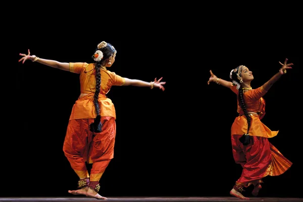 Indiana BharataNatyam dançarina — Fotografia de Stock