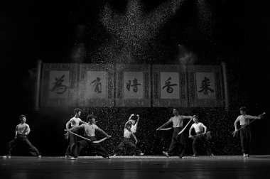 Çince Geleneksel opera aktör tiyatro kostüm 