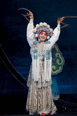 oldukça Çince Geleneksel opera oyuncu tiyatro kostüm