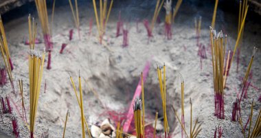 tütsü sunak Budist tapınağı