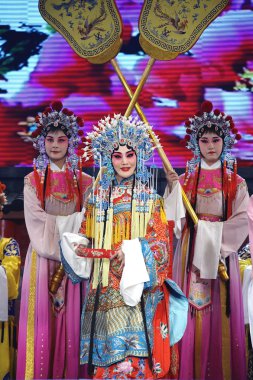 oldukça Çince Geleneksel opera oyuncu tiyatro kostüm