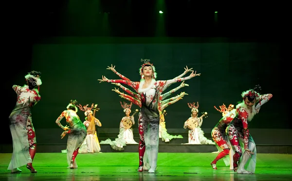 Actuación de danza popular china —  Fotos de Stock