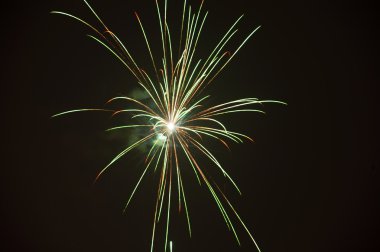 parlak renkli festival fireworks