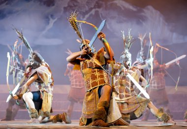 Çin Tibet etnik dans