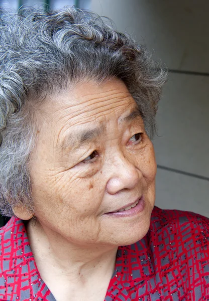 Porträt einer glücklichen Großmutter — Stockfoto