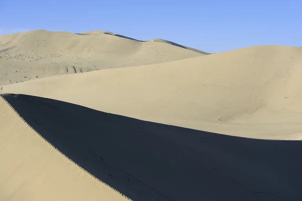 关于沙漠的沙丘 — 图库照片
