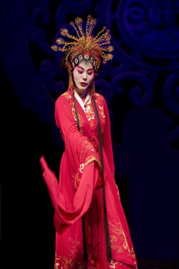 oldukça Çince Geleneksel opera oyuncu tiyatro kostüm