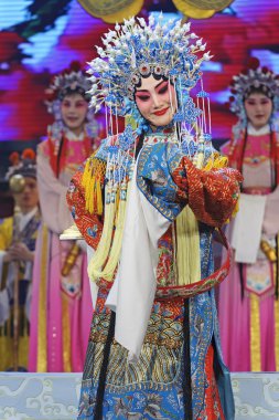 oldukça Çince Geleneksel opera oyuncu tiyatro kostüm