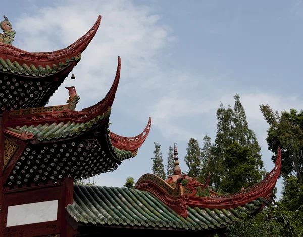 Klasická čínská architektura — Stock fotografie