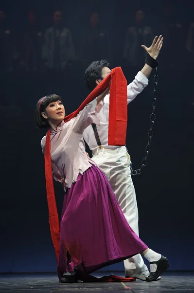 Artista de ópera Yue chinesa — Fotografia de Stock