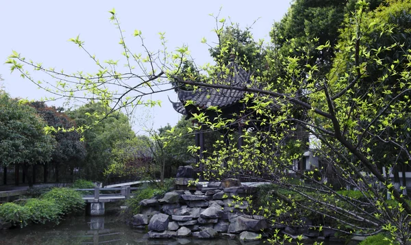 De tuin van chinese stijl — Stockfoto