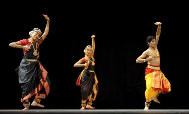 Hint bharatanatyam dansçı