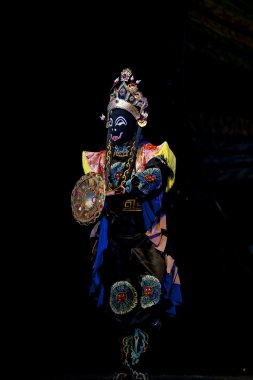 Çince Geleneksel opera aktör tiyatro kostüm