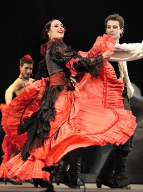 The Flamenco Dancer clipart