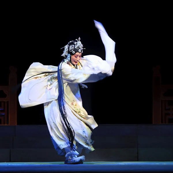 Mulian Drama of Chinese Qi opera performer — Stock Photo, Image