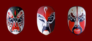 Çin operası maskesi