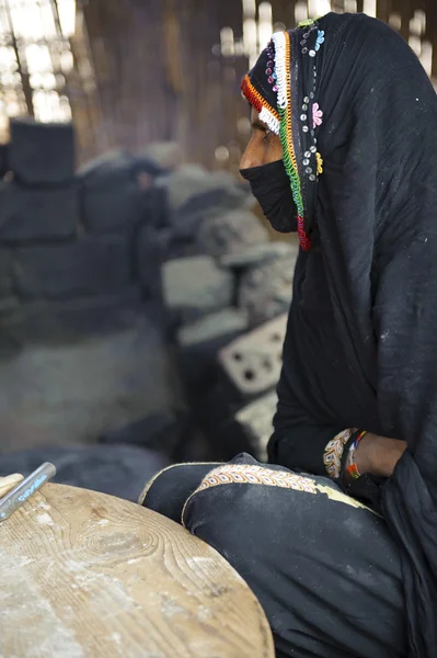 Velo mujer beduina — Foto de Stock