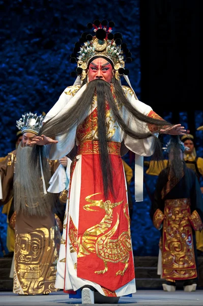 Chinese traditional opera actor with theatrical costume — Stock Photo, Image